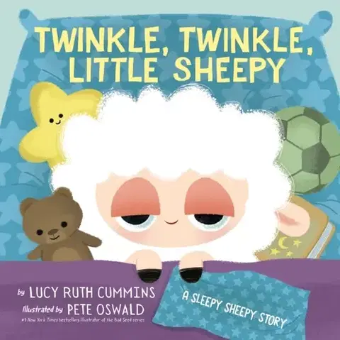 Leporelá, krabičky, puzzle knihy Twinkle, Twinkle, Little Sheepy - Lucy Ruth Cummins
