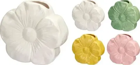 Dekoratívne vázy Kinekus Váza 22 cm dizajn kvet porcelán mix