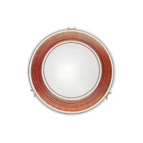 Stropná svetla Stropné svietidlo Izis plafond 30 1X60W E27 červené zlato