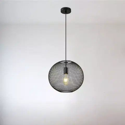 Moderné lampy do obývačky Luster 2200078 BLACK E27 LW1