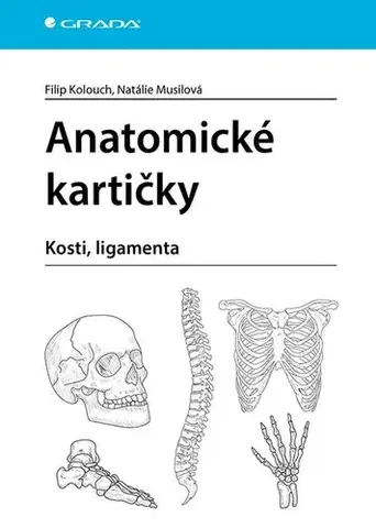 Anatómia Anatomické kartičky - Kosti, ligamenta - Filip Kolouch,Natálie Musilová