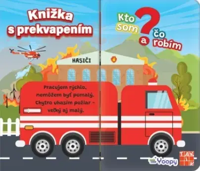 Leporelá, krabičky, puzzle knihy Knižka s prekvapením: Kto som a čo robím?