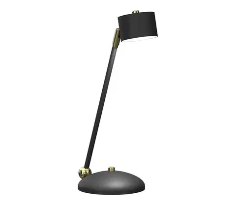 Lampy  Stolná lampa ARENA 1xGX53/11W/230V čierna/zlatá MLP7764