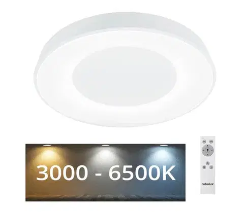 Svietidlá Rabalux - LED Stmievateľné stropné svietidlo LED/38W/230V biela + DO 3000-6500K 3083