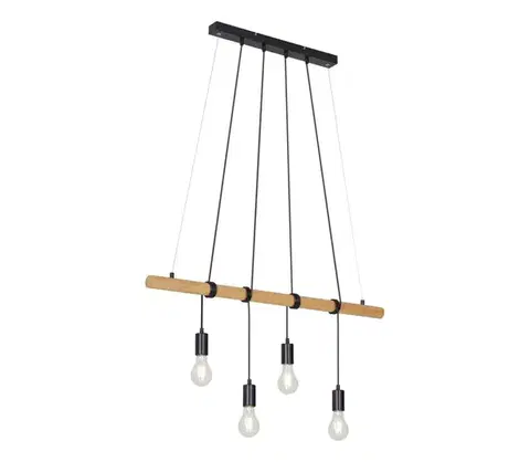 Svietidlá Briloner 4015045 - Luster na lanku 4xE27/25W/230V 4015045