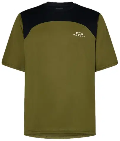 Cyklistické dresy Oakley Free Ride SS Jersey - fern Veľkosť: XL