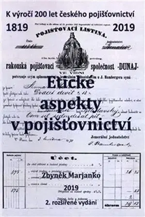 Bankovníctvo, poisťovníctvo Etické aspekty v pojišťovnictví - Zbyněk Marjanko