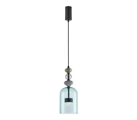 Svietidlá  LED Luster na lanku ARTE LED/12W/230V pr. 16 cm čierna ML0358