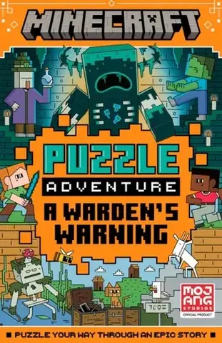 Nalepovačky, vystrihovačky, skladačky Minecraft Puzzle Adventure: A Warden's Warning - Mojang AB