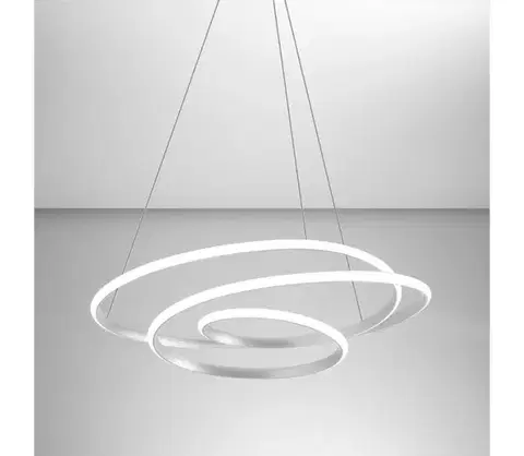 Svietidlá Gea Luce DIVA S G BIANCO - LED Stmievateľný luster na lanku DIVA LED/44W/230V biela DIVA S/G BIANCO