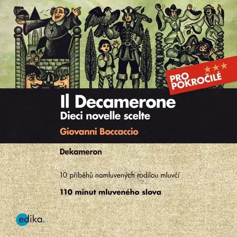 Jazykové učebnice - ostatné Edika Il Decamerone (IT)
