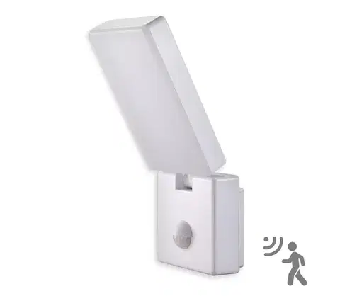 Záhradné lampy Top Light Faro B PIR - LED Reflektor so senzorom FARO LED/15W/230V IP65 biela Faro B PIR