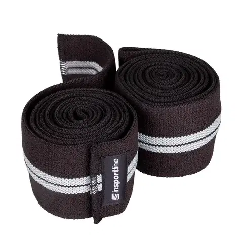 Zdravotné bandáže a ortézy Elastické kolenné popruhy inSPORTline KneeWrap