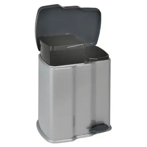 Koše na triedenie odpadkov Odpadkový kôš 7+15l na triedenie gunnar