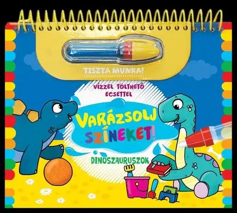 Pre deti a mládež - ostatné Varázsolj színeket - Dinoszauruszok