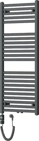 Radiátory do kúpeľne MEXEN/S - Hades radiátor + vykurovacia tyč 1200 x 500 mm, 600 W, čierna W104-1200-500-2600-70