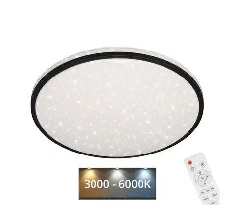 Svietidlá Brilo - LED Stmievateľné stropné svietidlo STARRY SKY LED/24W/230V 3000-6000K + DO 3447-115