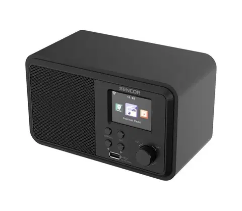 Predlžovacie káble Sencor internetové rádio 4W/5V Wi-Fi s DO 35060366