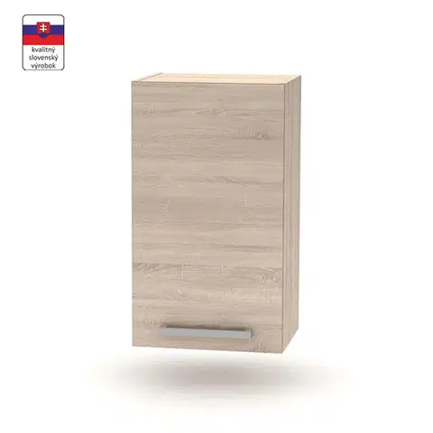 Kuchynské horné skrinky KONDELA Nova Plus NOPL-005-OH kuchynská skrinka dub sonoma