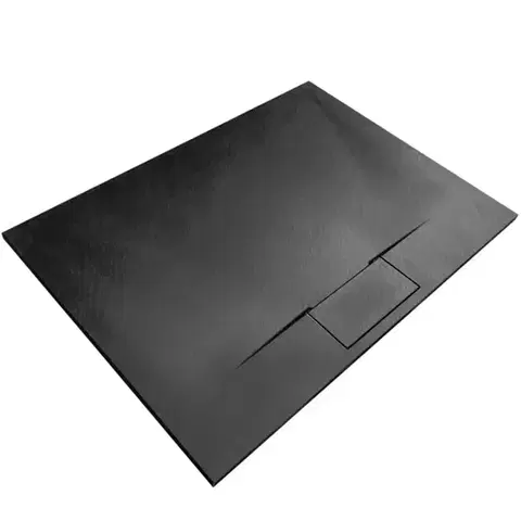 Sprchové vaničky Vanička obdĺžniková Bazalt Long black 90x120