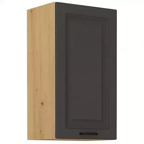 Kuchynské skrinky visiace Kuchynská skrinka STILO grafit mat/artisan 40g-72 1f