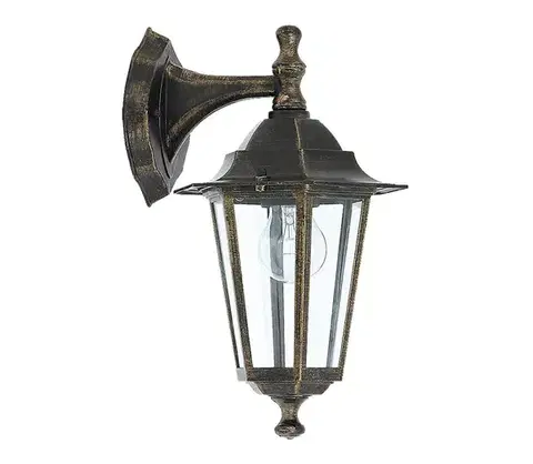 Záhradné lampy Rabalux 8232 - Vonkajšie nástenné svietidlo VELENCE 1xE27/60W/230V 8232