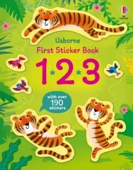 Nalepovačky, vystrihovačky, skladačky First Sticker Book: 123 - Alice Beecham,Lucas Gareth