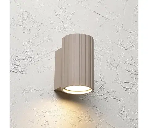 Svietidlá BRILAGI - Nástenné svietidlo CRISPINA 1xGU10/10W/230V 10 cm béžové 8590828132332