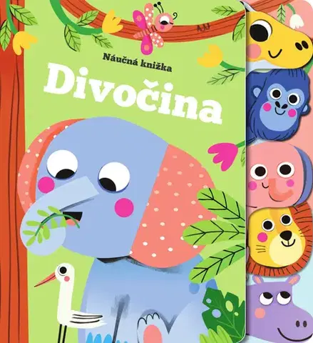 Leporelá, krabičky, puzzle knihy Divočina
