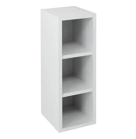 Kúpeľňový nábytok SAPHO - ESPACE otvorená policová skrinka 20x60x22cm,biela ESC140-3030