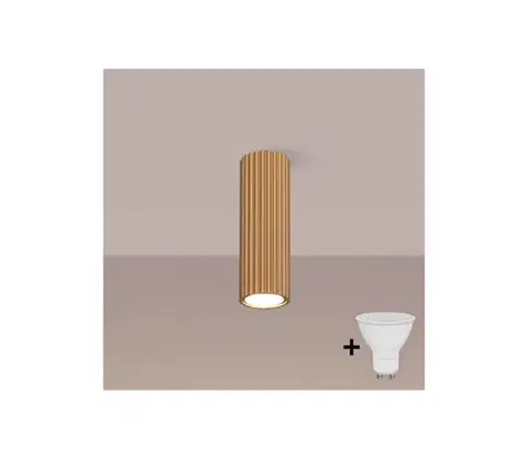 Svietidlá BRILAGI - LED Bodové svietidlo CRESTO 1xGU10/10W/230V 20 cm zlaté BR.1550