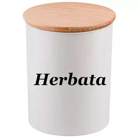 Dekorácie a bytové doplnky Dóza 1.2l Biela (Herbata) 21081312