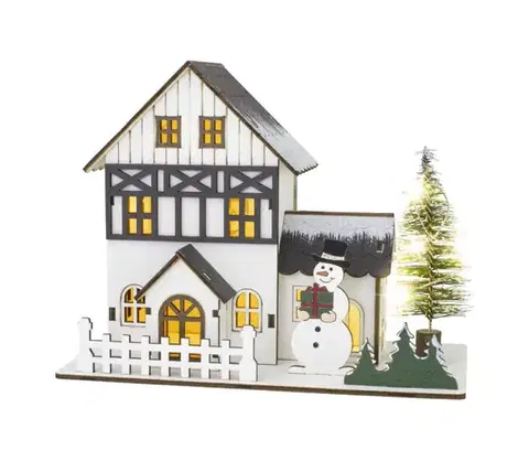 Vianočné osvetlenie  RXL 465 Domček v zime 18cm 7LED 52000018