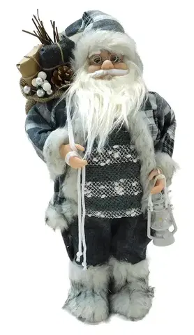 Vianočné dekorácie MAKRO - Santa dekoračný 45cm