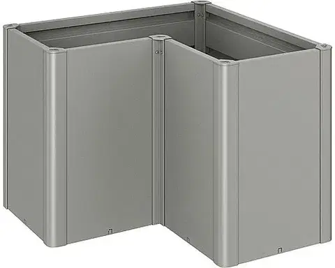 Truhlíky Biohort Hrantík BIOHORT Belvedere L 103 x 103 x 77 cm (sivý kremeň metalíza)