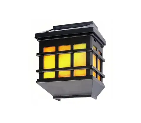 Svietidlá  LED solárne nástenné svietidlo so súmrakovým senzorom LED/1,2V 600 mAh IP44 SOLAR WALL