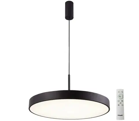 Svietidlá Azzardo  - LED Stmievateľný luster na lanku MARCELLO LED/60W/230V čierna + DO 