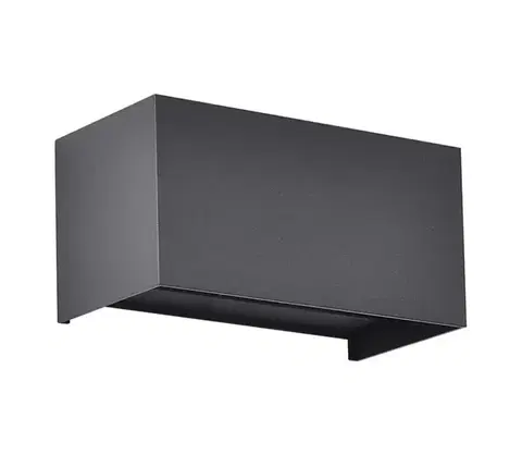 LED osvetlenie  LED vonkajšie nástenné svietidlo LED/24W/230V 4000K IP65 čierne 2978