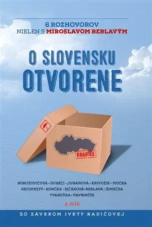 Politológia O Slovensku otvorene: 6 rozhovorov nielen s Miroslavom Beblavým - Miroslav Beblavý