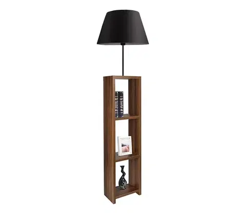 Lampy  Stojacia lampa AYD 1xE27/40W/230V hnedá/čierna 780SGN2615