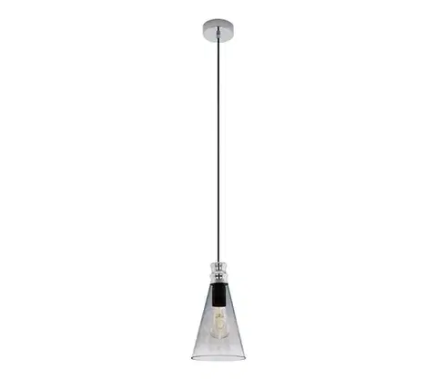 Svietidlá Eglo 49154 - Luster na lanku FRAMPTON 1 1xE27/60W/230V 49154