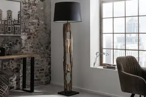 Osvetlenie Stojacia lampa IDAIA Dekorhome