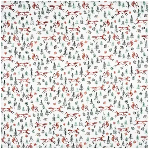 Obrusy Home Elements Obrus Líšky, 90 x 90 cm, 90 x 90 cm