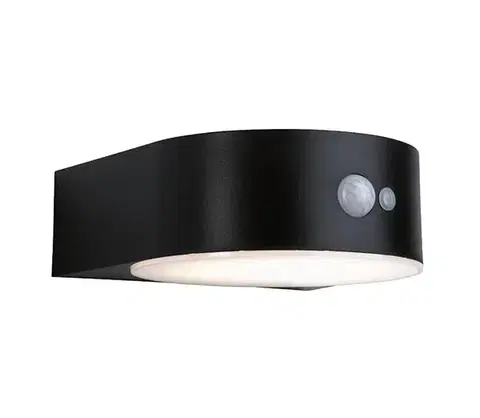 LED osvetlenie Paulmann 94570 - LED/5,5W IP44 Solárne nástenné svietidlo so senzorom EILEEN 3,7V 94570