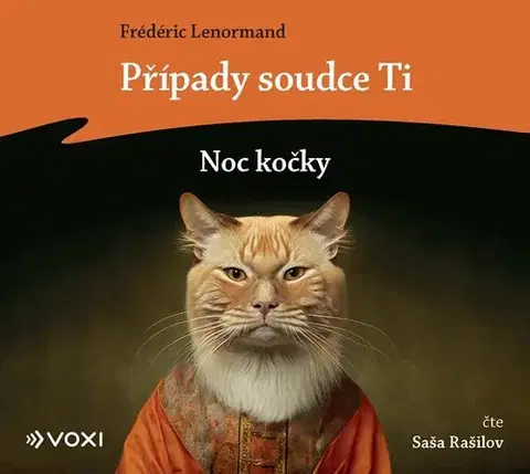 Detektívky, trilery, horory Voxi Případy soudce Ti: Noc kočky - audiokniha na CD