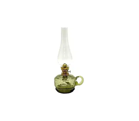 Lampy Floriánova huť Petrolejová lampa MONIKA 34 cm lesná zelená 110-0110-0000-12-06-000