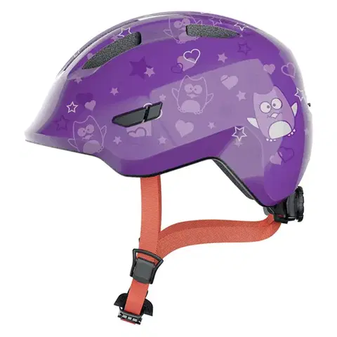 Helmy a prilby na in-line Abus Smiley 3.0 Purple Star - M (50-55)