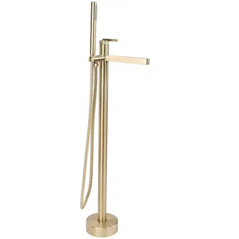 Kúpeľňové batérie REA - Voľne stojace batérie Grace Brush Gold REA-B2236