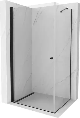 Sprchovacie kúty MEXEN/S - Pretória sprchovací kút 100x70, transparent, čierna 852-100-070-70-00