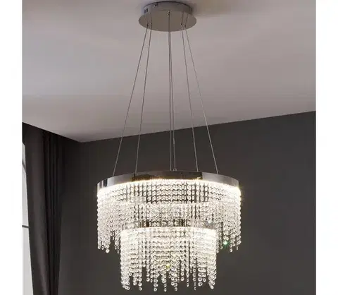 Svietidlá Eglo 39281 - LED Stmievateľný luster na lanku ANTELAO LED/45W/230V 39281